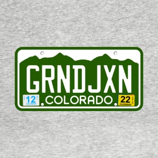 Colorado License Plate Tee - Grand Junction, Colorado T-Shirt
